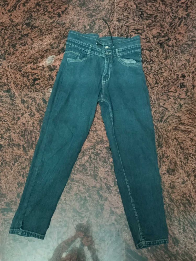 Dark Wash Denim Jeans