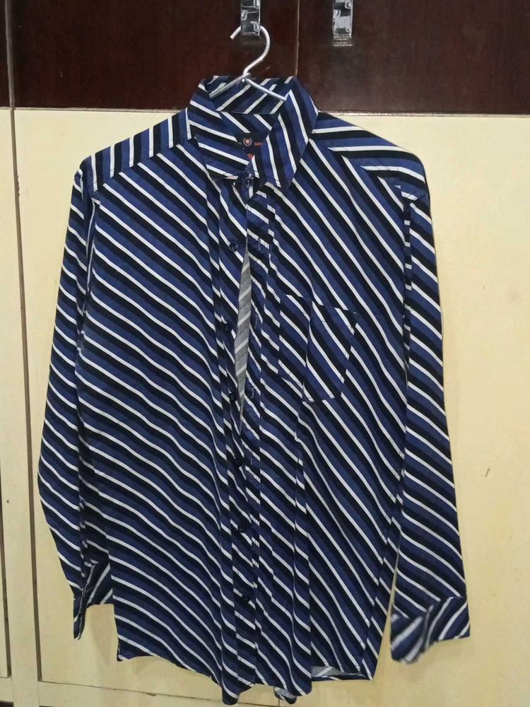 Striped Casual Shirt