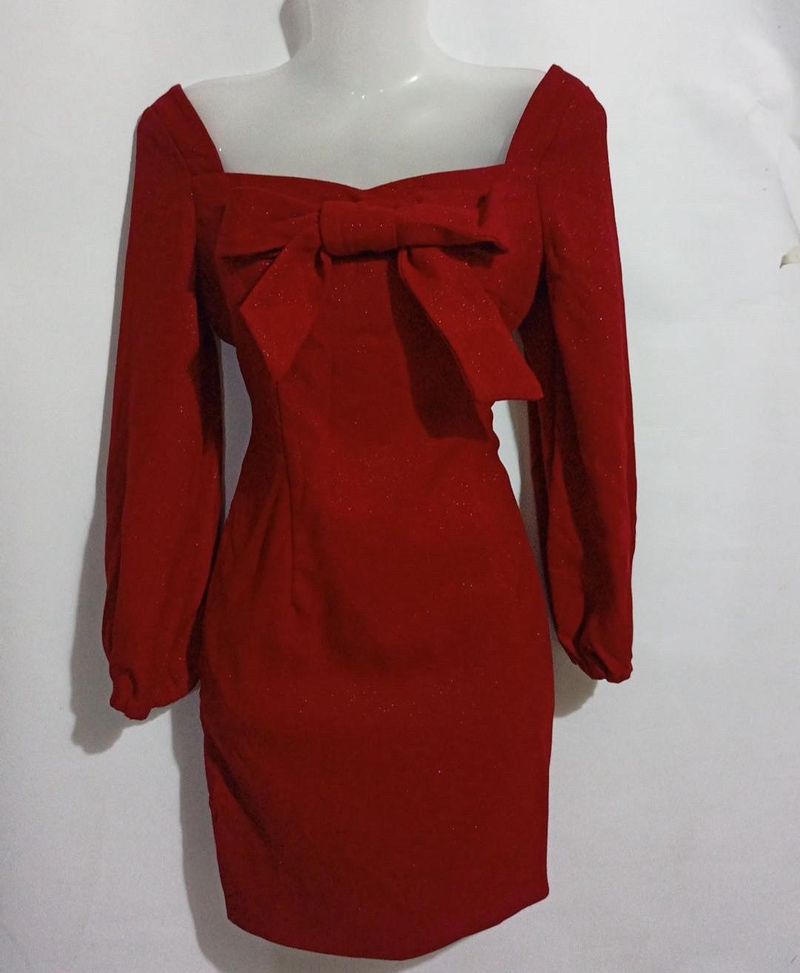 Christmas Bow Dress🎅❤️