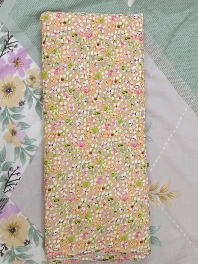 New Cotton Printed Fabric For Cord Set