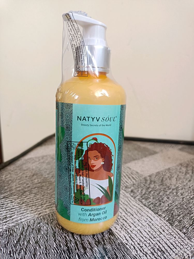 Natyv Soul Conditioner With Argan Oil From Morocco