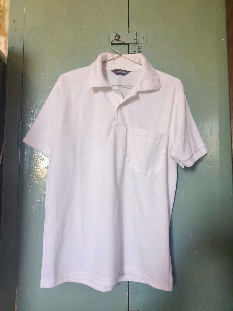 White Polo T Shirt