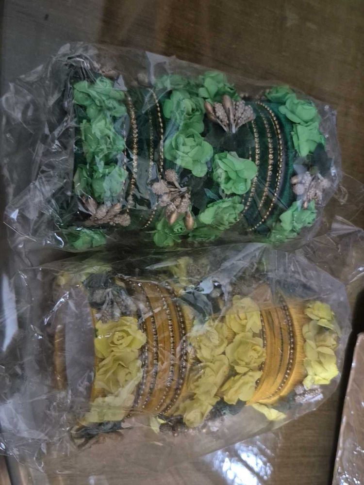two bangle sets