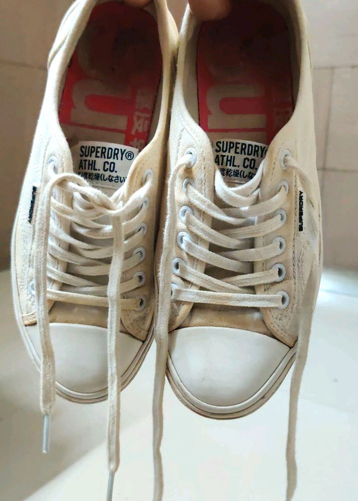 Superdry Athletic Co. Canvas Sneakers