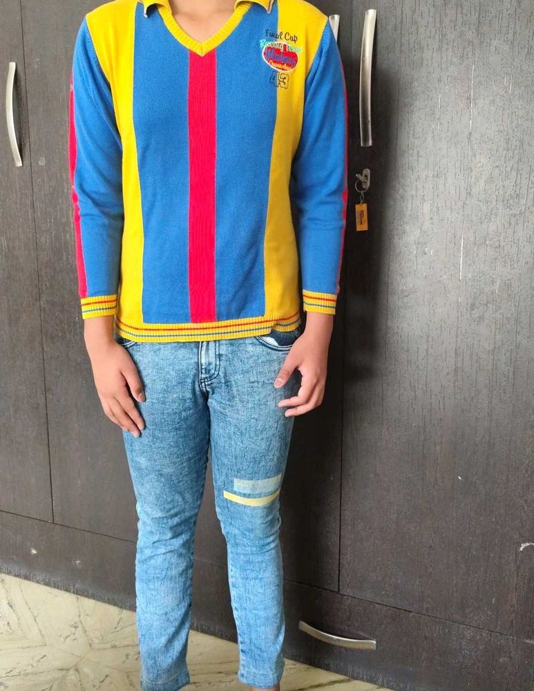 Jeans And Sweater