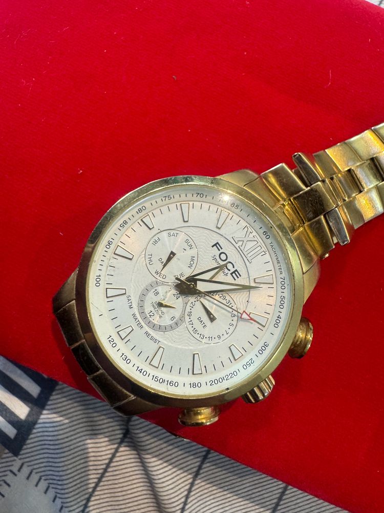Golden Branded Watch …for Men