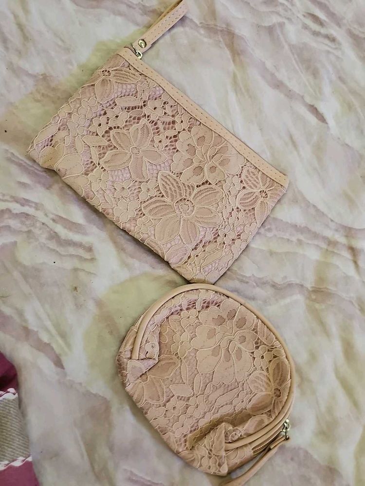 Lace Pouches