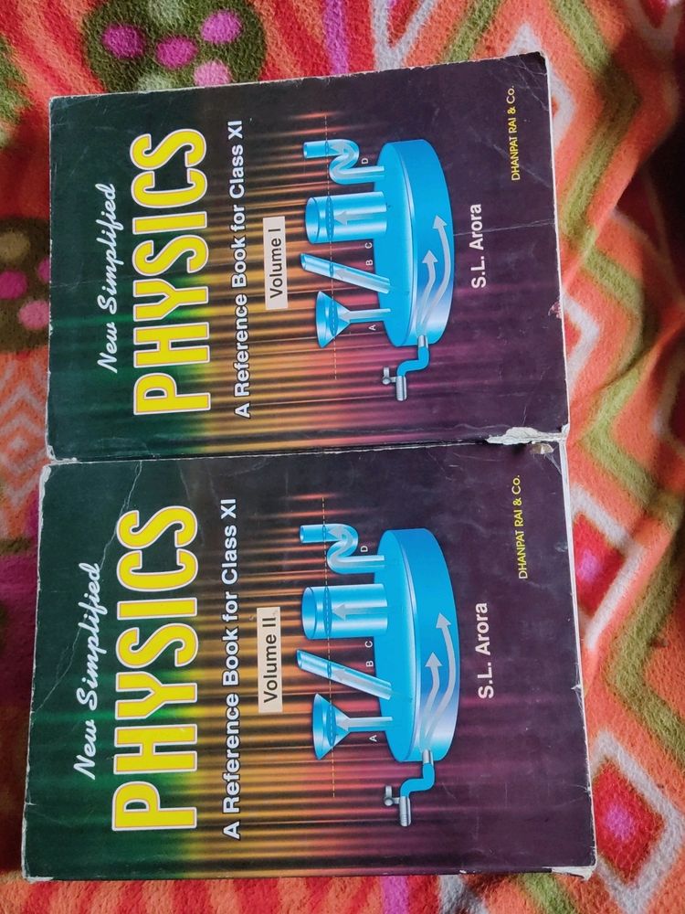 New Simplified Physics for Class 11 Vol 1+2 (S.L. Arora)