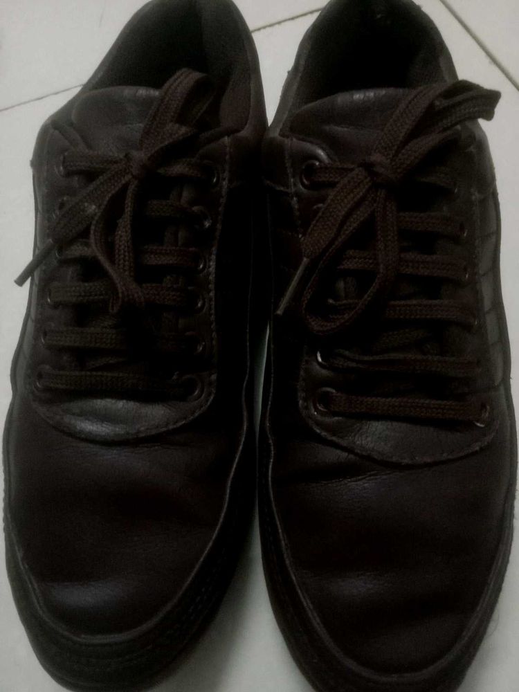 💯✨Classic Brown Leather Casual Shoes✨💯