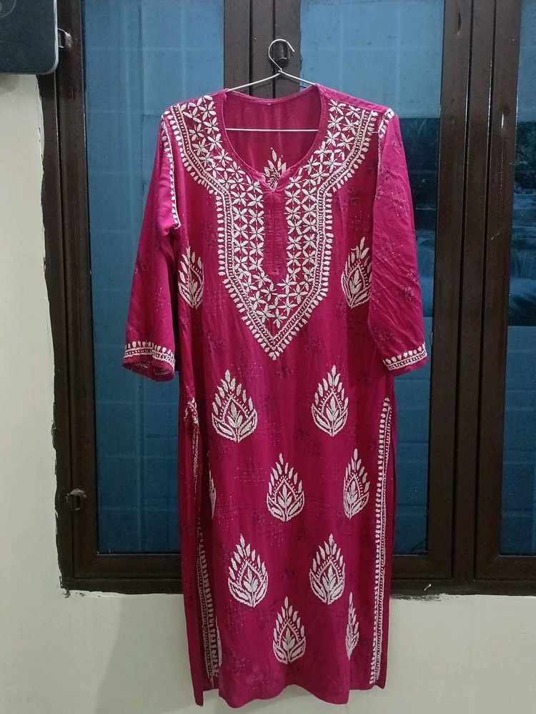 Elegant Embroidered Kurta