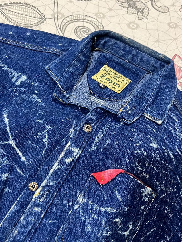 Vintage 7mm Denim Shirt