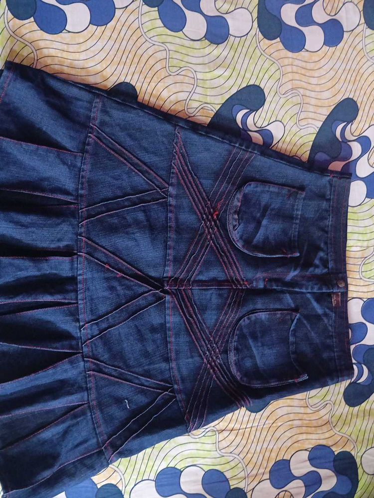 Denim Skirt