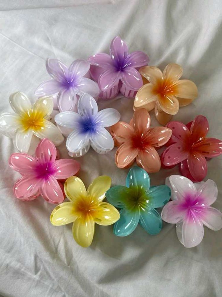Viral 6 minii Flower Hair Claw Clips