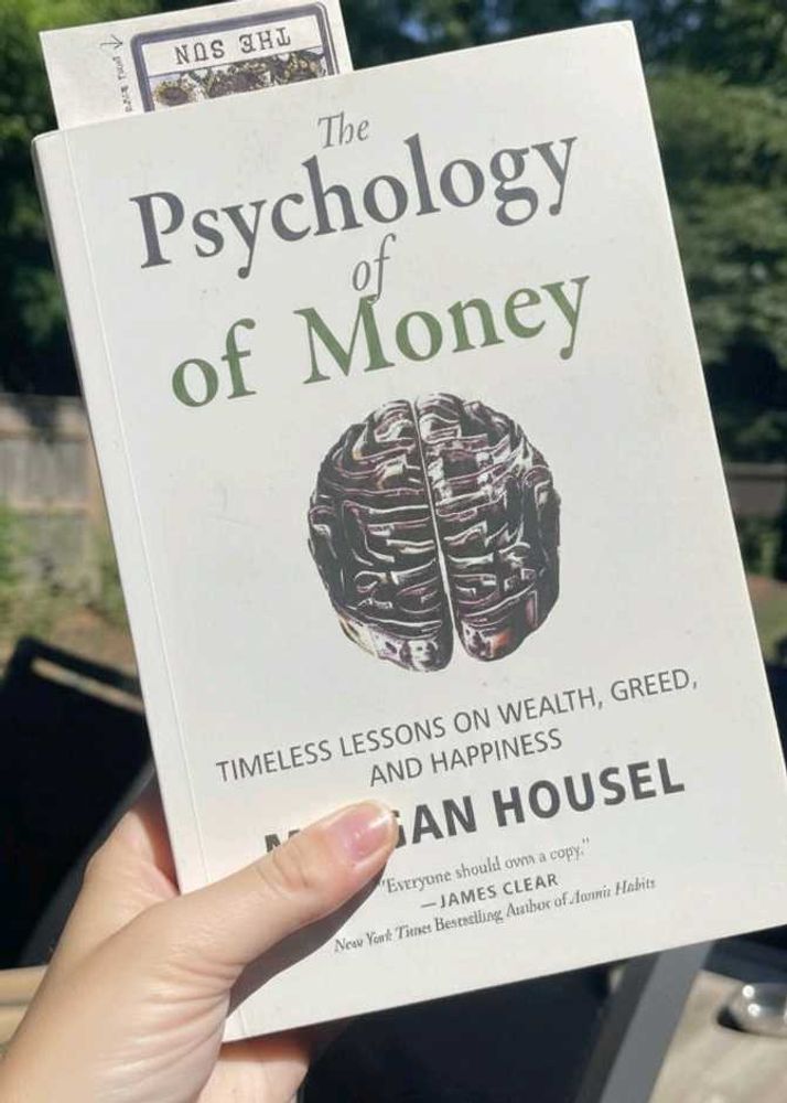 The Psychology of Money book by Morgan Housel