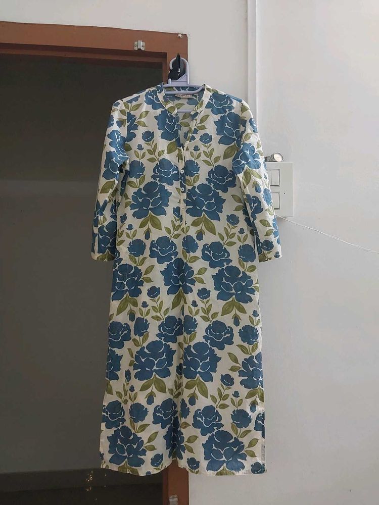 Floral Print kurta