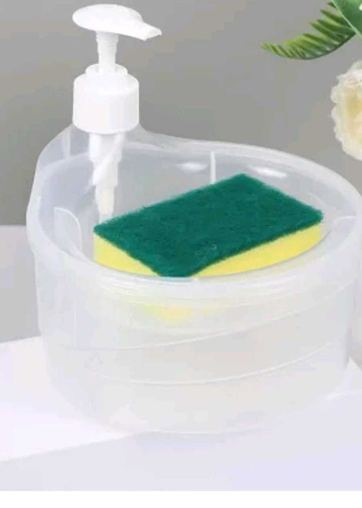 Soap Dispenser &amp; Sponge Holder