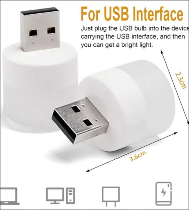 2pcs=119 Usb powerful light ✨