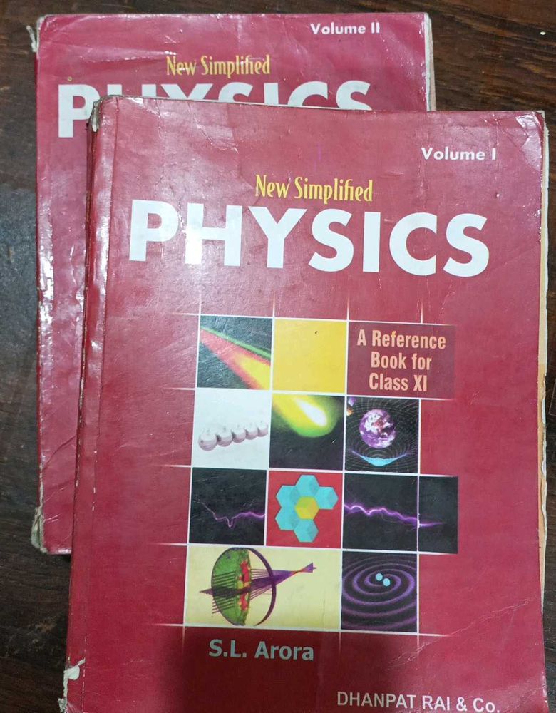 S.L. Arora Physics Class XI (Vol. 1 &amp; 2)