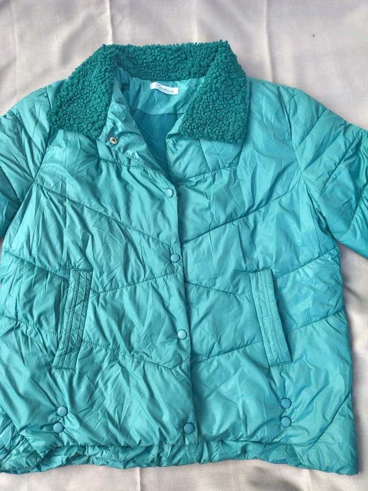 Teal Padded Jacket