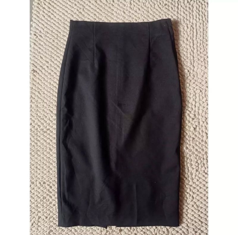 Zara Black Pencil Skirt