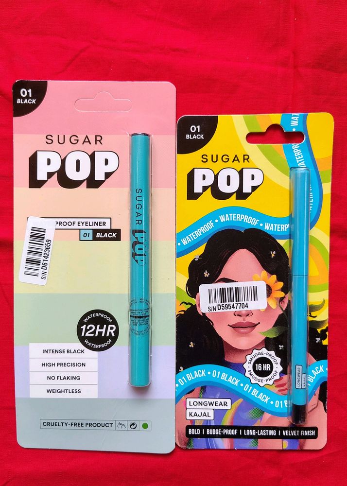 Sugar Pop Kajal And Eyeliner Pen