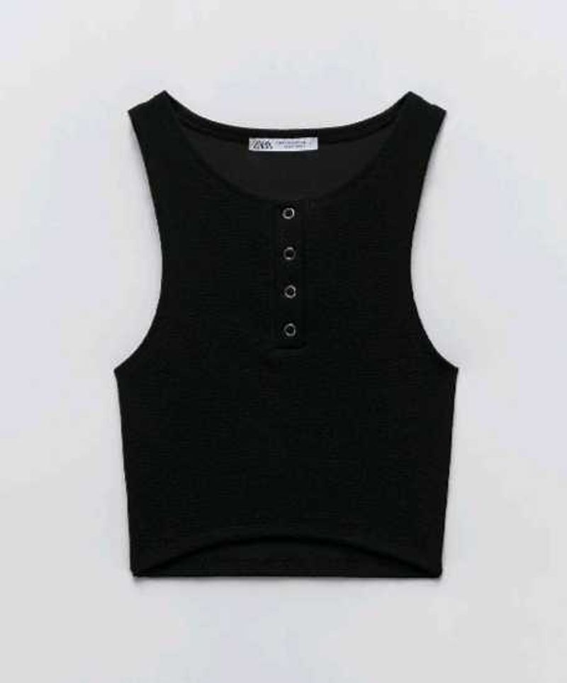 Zara Black Tank Top