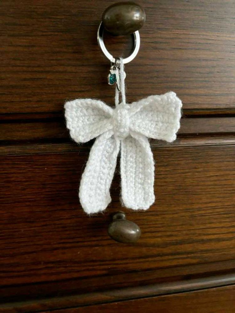 Crochet Bow Keychains