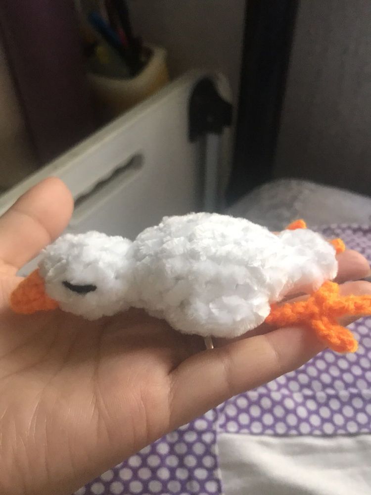 Crochet Goose Plush Toy
