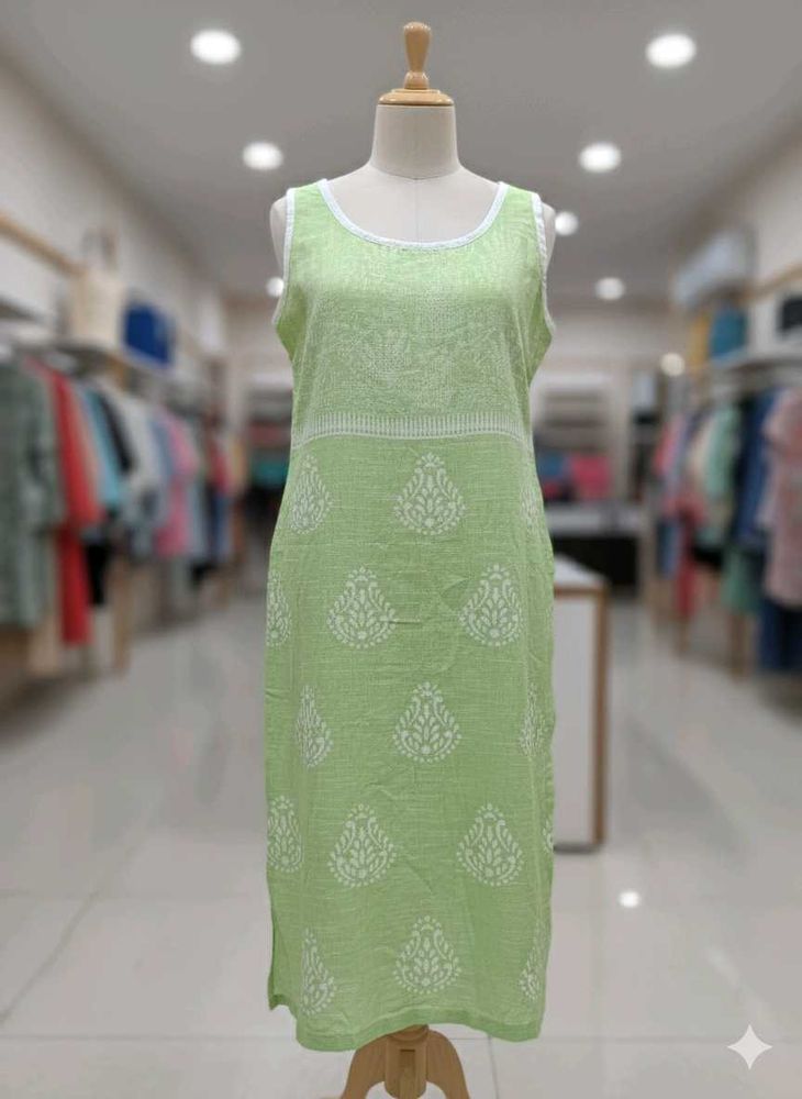 Light green kurti