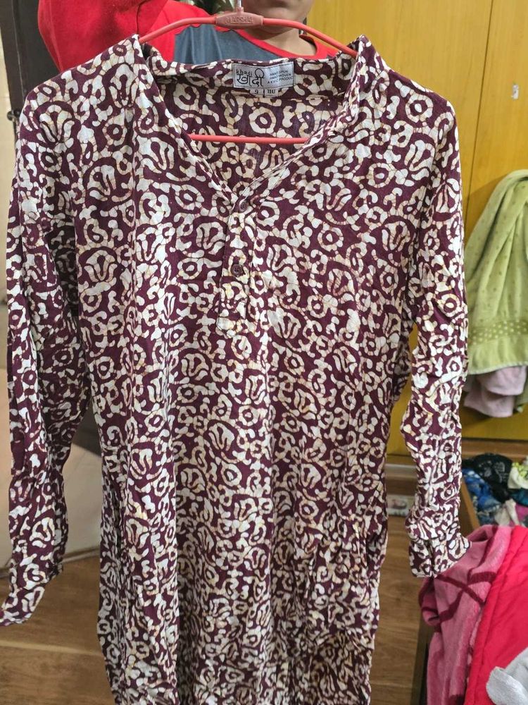 Patterned Casual Dress