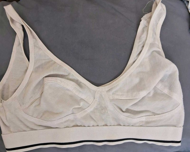 Comfy White Bralette