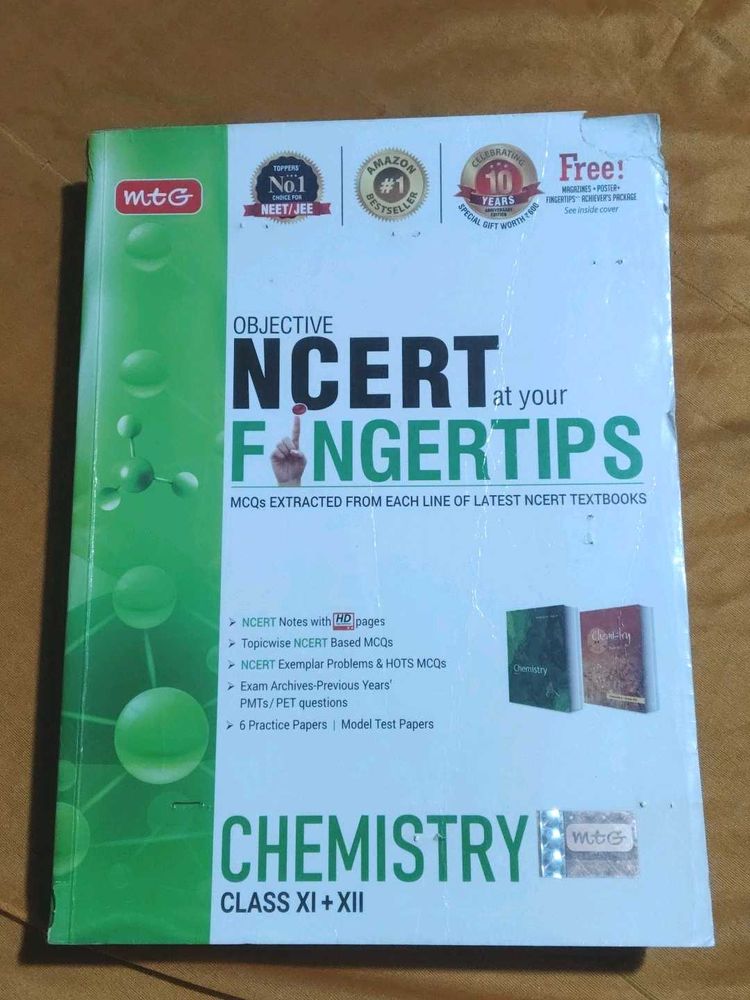 Objective NCERT Chemistry XI + XII