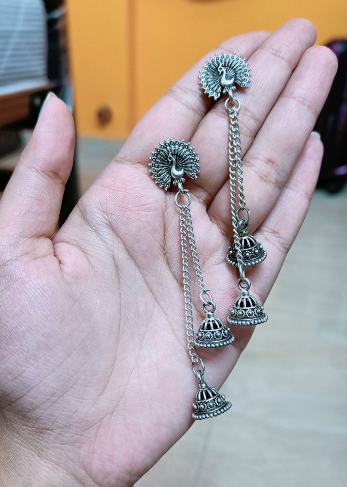 Peacock Earrings