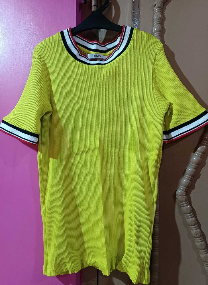 ONLY Fluorescent Green T-Shirt