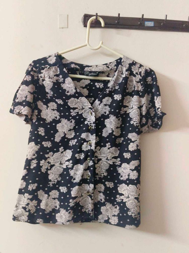 Floral Print Top