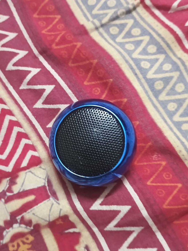 Blue Mini Bluetooth Speaker