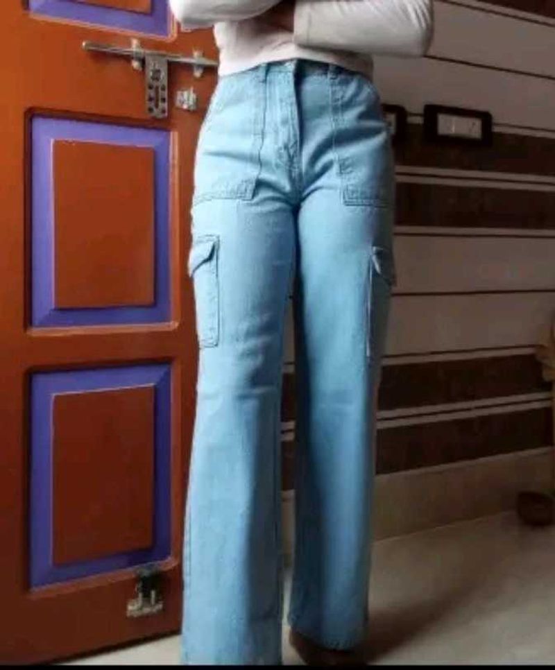 Cargo Jeans With 4 Pockets