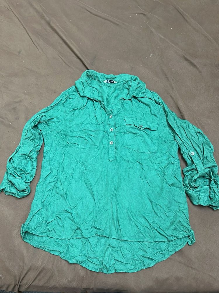 it’s an cotton T shirt kind with full Arms