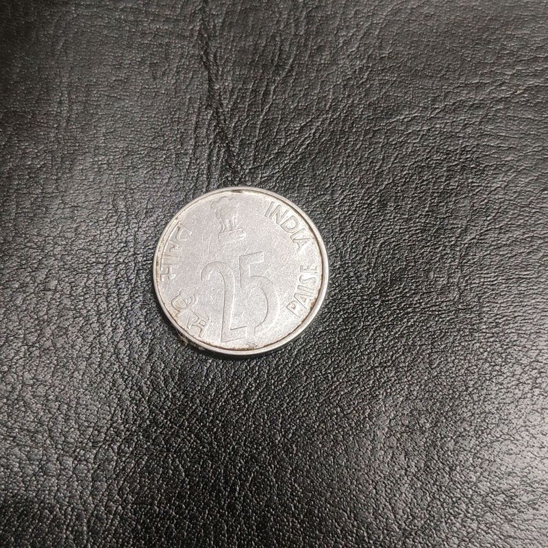 Rare 25 Paise Coin Of India