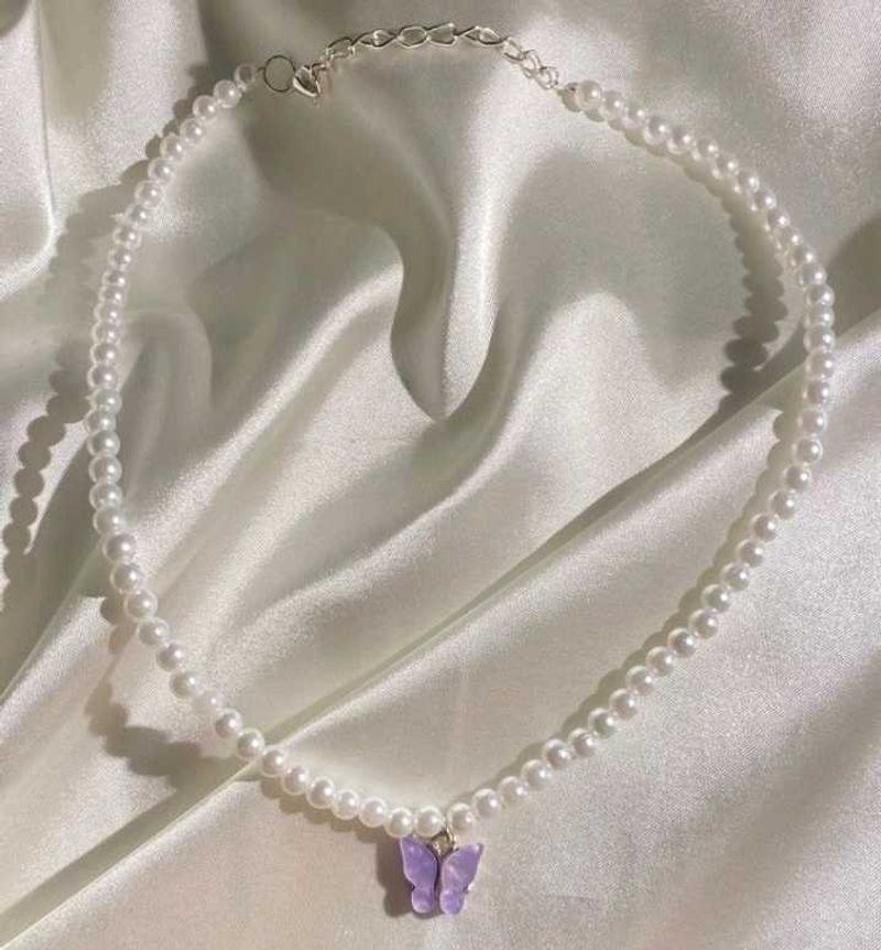 Pearl Butterfly Necklace🦋