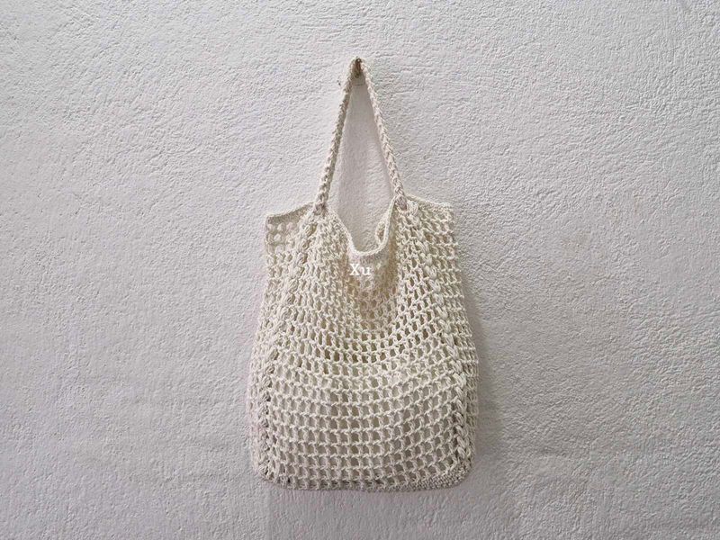 Crochet Mesh Tote Bag