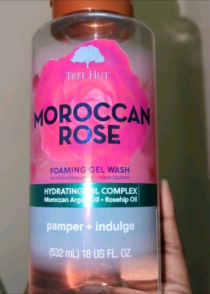 TreeHut Moroccan Rose Foaming Body Wash 20ml Sampl