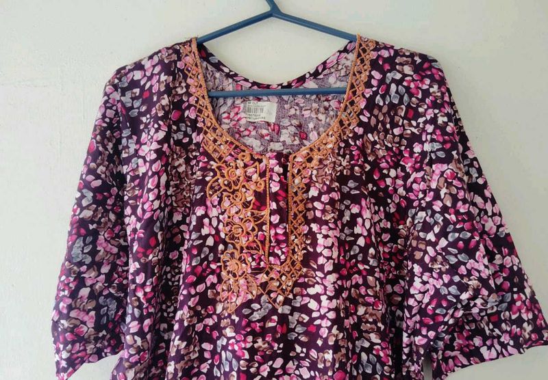 Floral Print Nighty