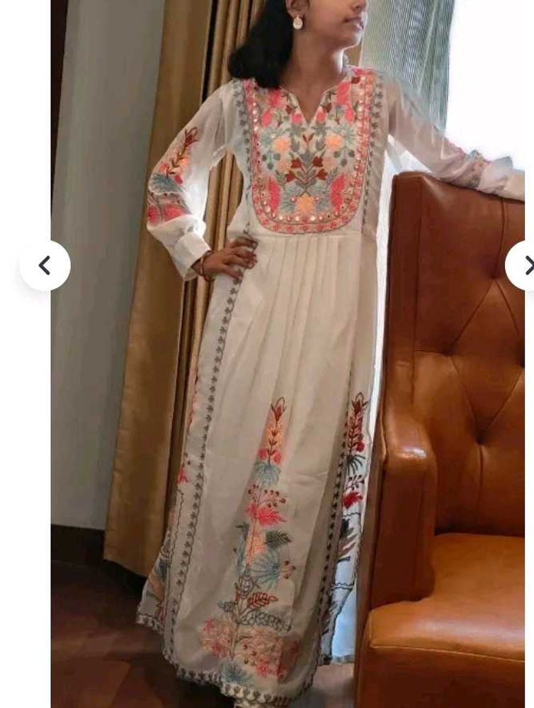 Designer White Dress