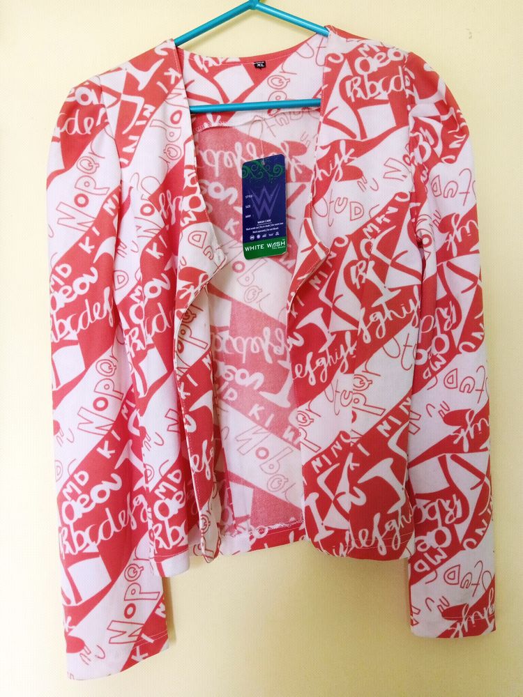 Unused Shrug, Material : Polyester, Bust Size : 34 inch,  Length : 20.5 inch &amp; Light Blue Regular Fit Jeans,