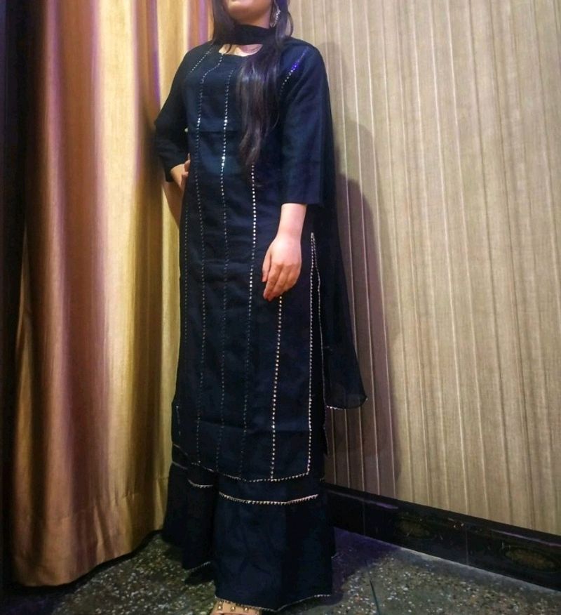 Sharara Set Black 🎈