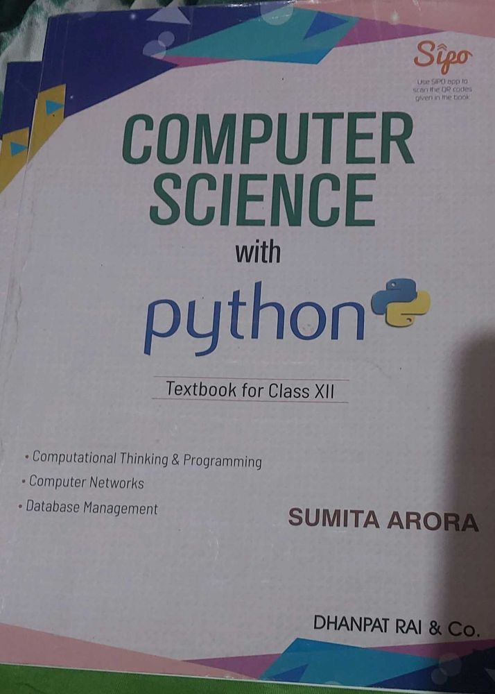 Computer Science with Python Textbook - Class XII