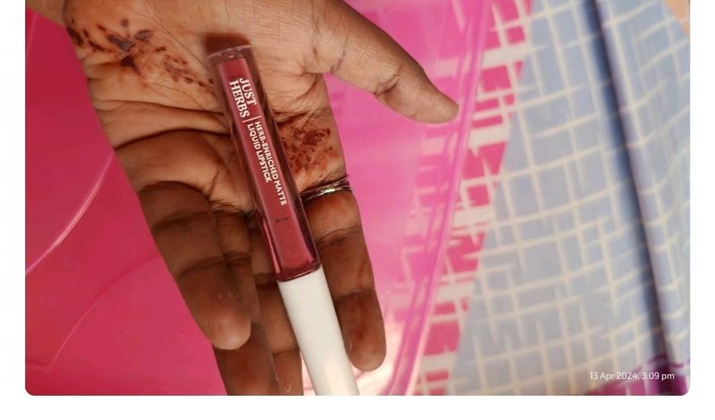 Just Herbs Dusty Rose Lipstick