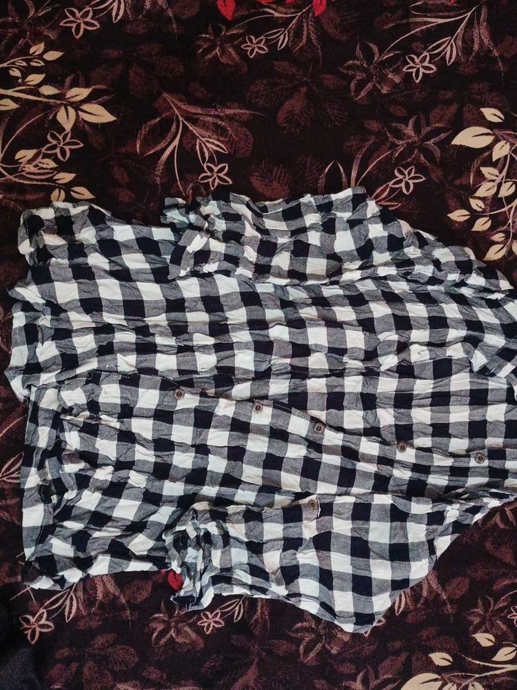 Checked Casual Shirt
