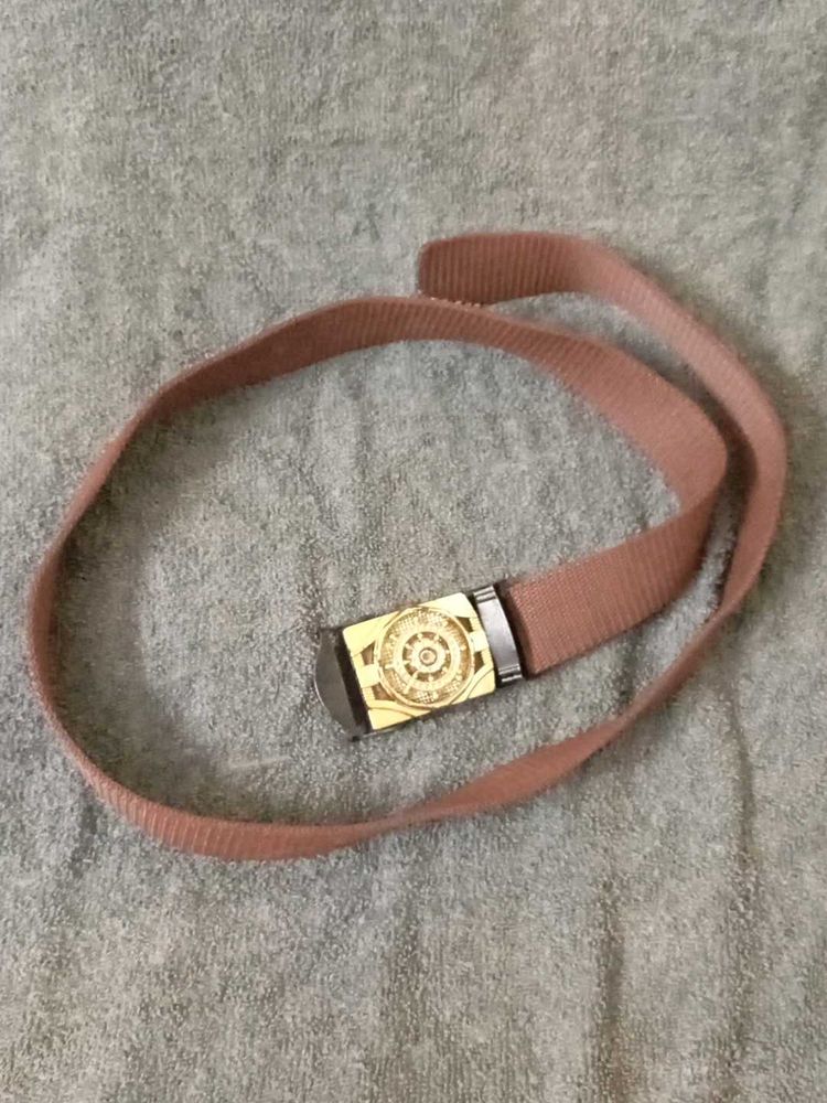 Men Golden Belt